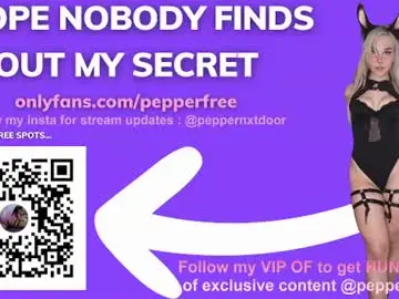 Chaturbate Sex Cam of pepperxminthe