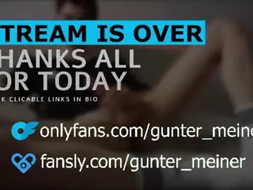 Chaturbate Private Sex Chat of guntermeiner