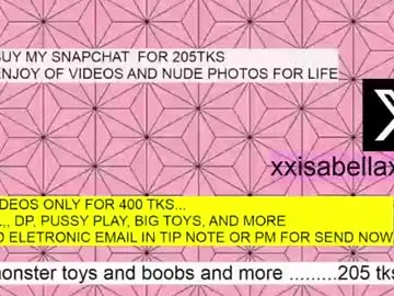 Chaturbate Live Sex Cam of xxisabelaxxx