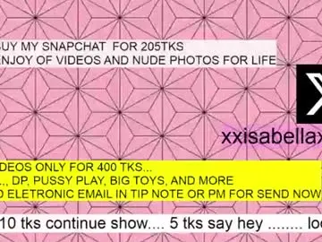 Chaturbate Adult Video Chat of xxisabelaxxx