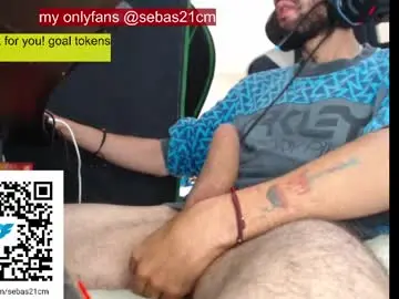 Chaturbate Best live sex cam show of sebas21cm1