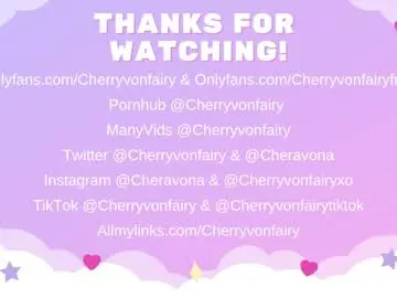 Chaturbate Live Porn of cherryvonfairy