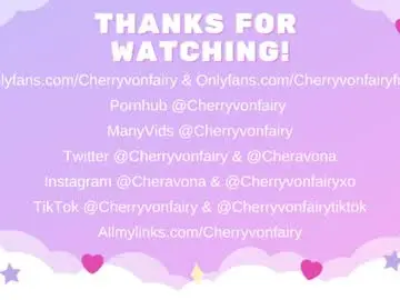Chaturbate Watch Live Sex Cams of cherryvonfairy
