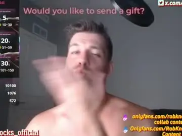 Chaturbate Best live sex cam show of robknocks