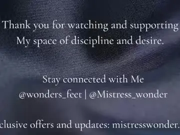 Chaturbate Adult Webcam of wonders_feet