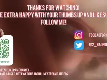 Chaturbate Sex Chat of 2badforyou