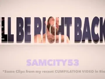 Chaturbate Free Live Porn of samcity53