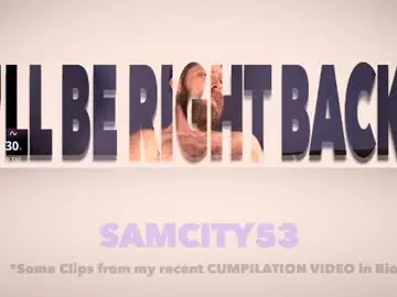 Chaturbate Nude Webcam of samcity53