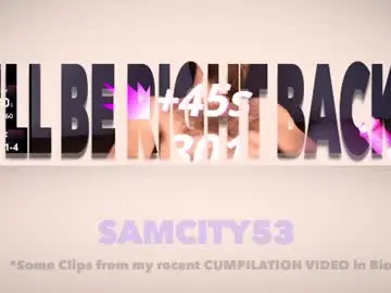 Chaturbate Sex Chat of samcity53