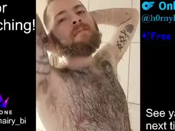 Chaturbate Free Porn Cam of hornyhairy_bi