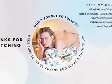 Chaturbate Adult Webcam of island_peach