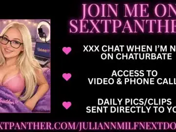 Chaturbate Sex Chat of juliannmilfnextdoor