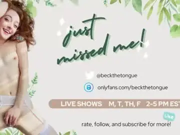 Chaturbate Watch Live Sex Cams of beckthetongue