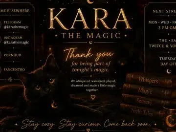 Chaturbate Live Sex Cam of karathemagic