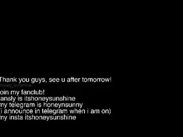 Chaturbate Nude Webcam of honey_sunshine
