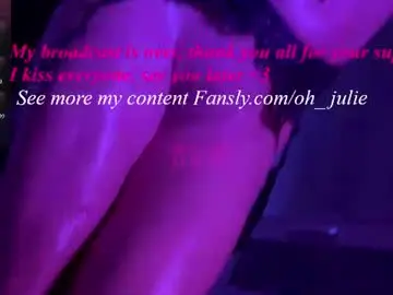 Chaturbate Adult Webcam of oh_julie
