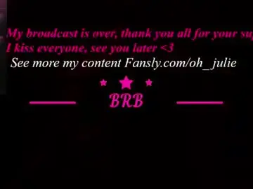 Chaturbate Best Webcam of oh_julie